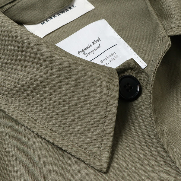 FLIGHT JACKET ORGANIC WOOL TROPICAL - MARKAWARE 「Area」