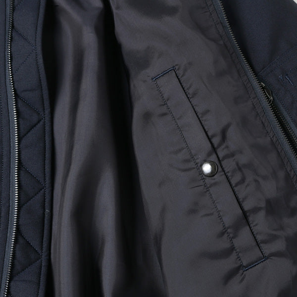 MARKAWARE FLIGHT JACKET ORGANIC WOOL TROPICAL A17A-09BL01C 「Area」