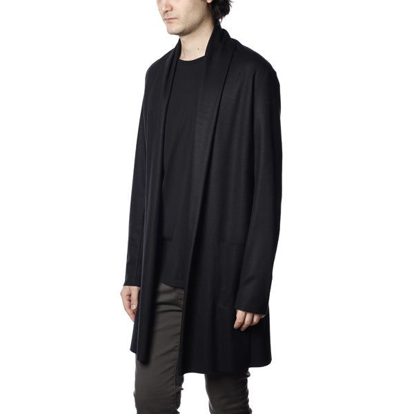 フランネラーナスムース ロングストールカーディガン - ATTACHMENT