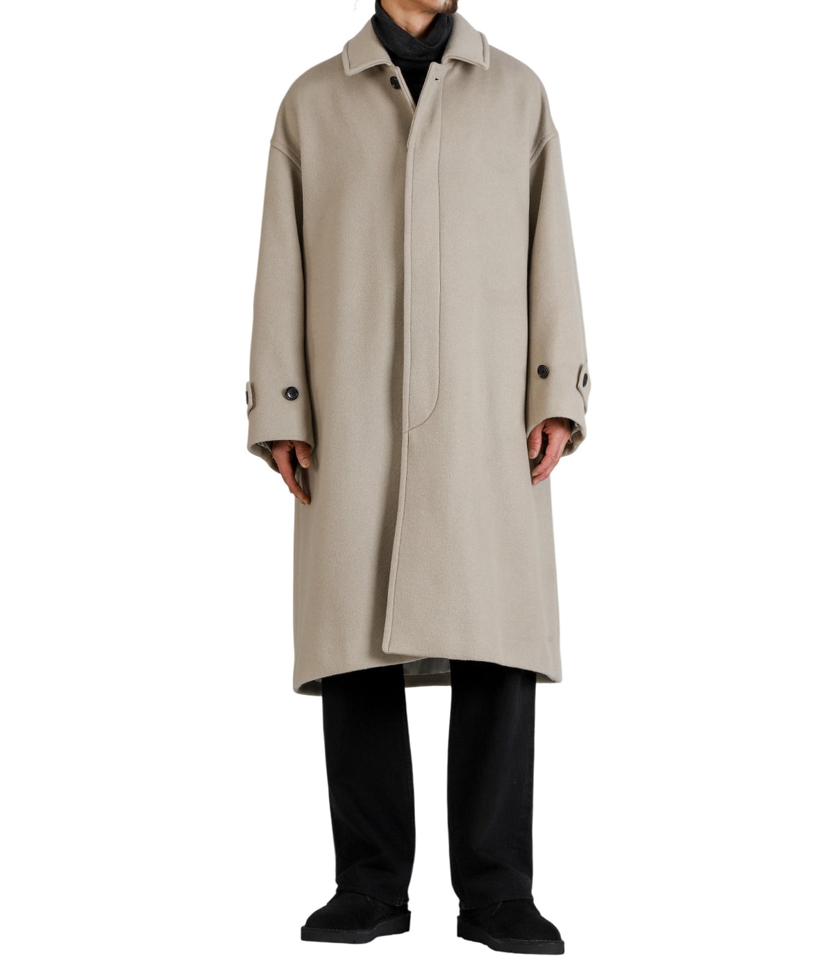 Light Melton Oversized Coat | Graphpaper(グラフペーパー
