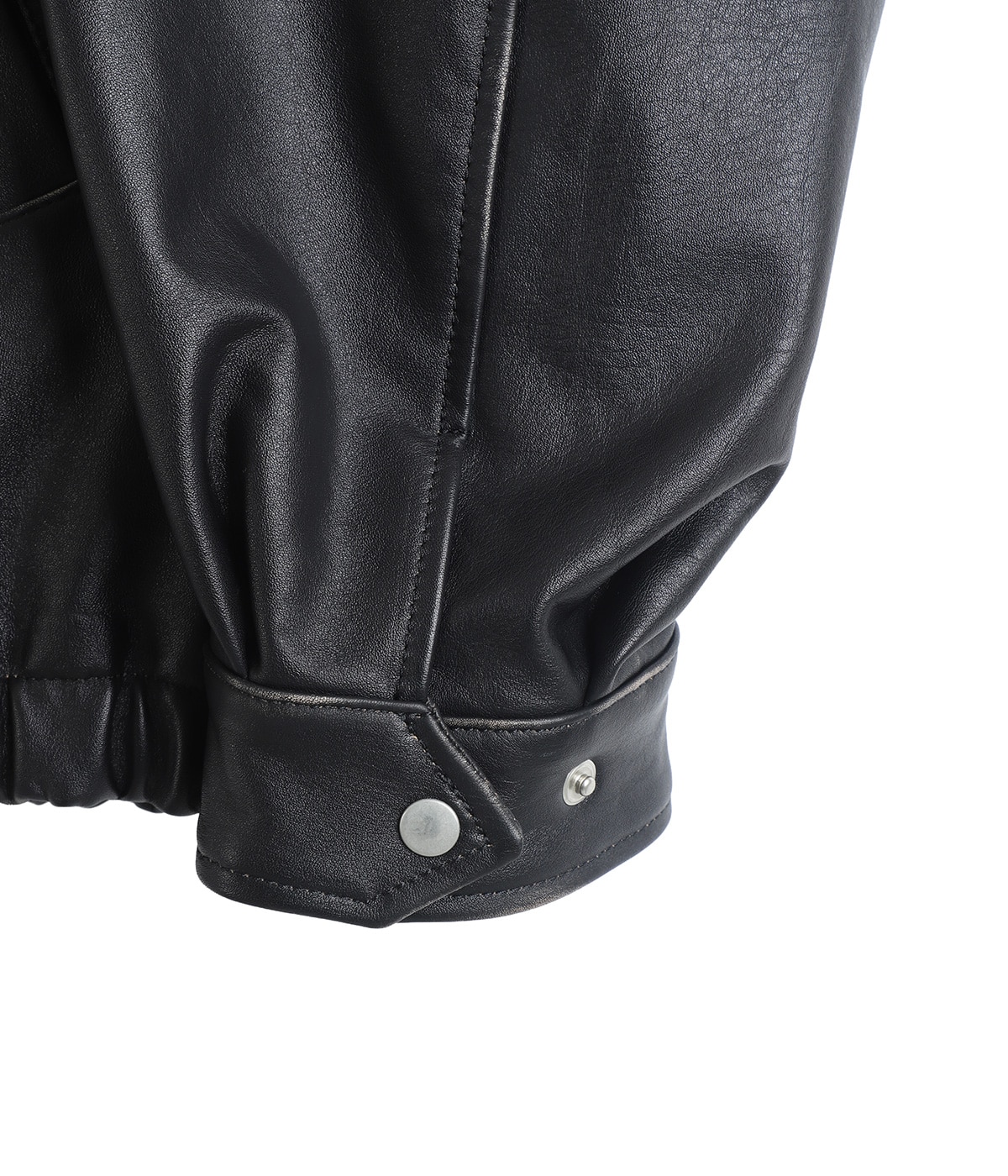 COW LEATHER VINTAGE ZIP JACKET | ssstein(シュタイン) / アウター