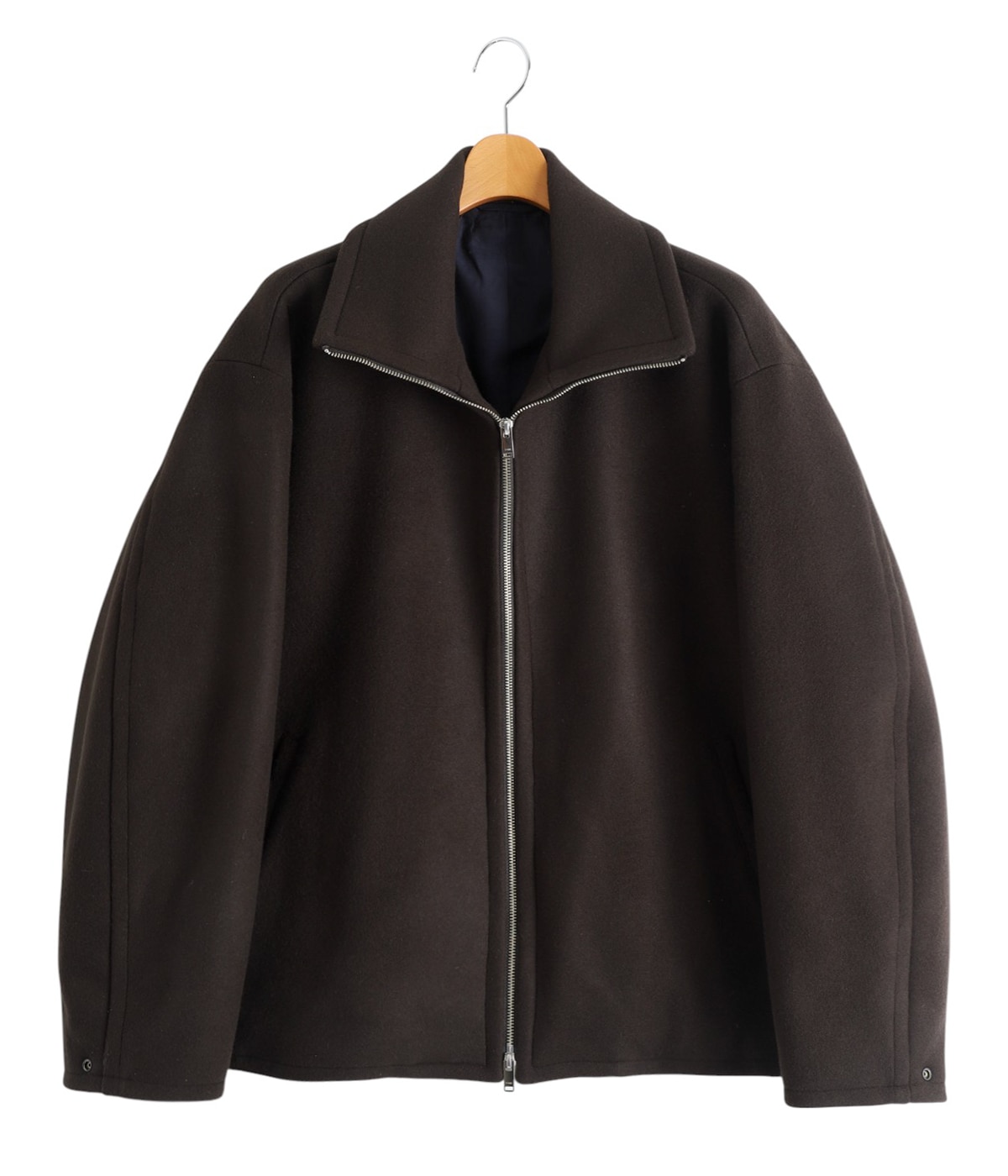 Melton Stand Collar Zip Blouson | YOKE(ヨーク) / アウター ブルゾン