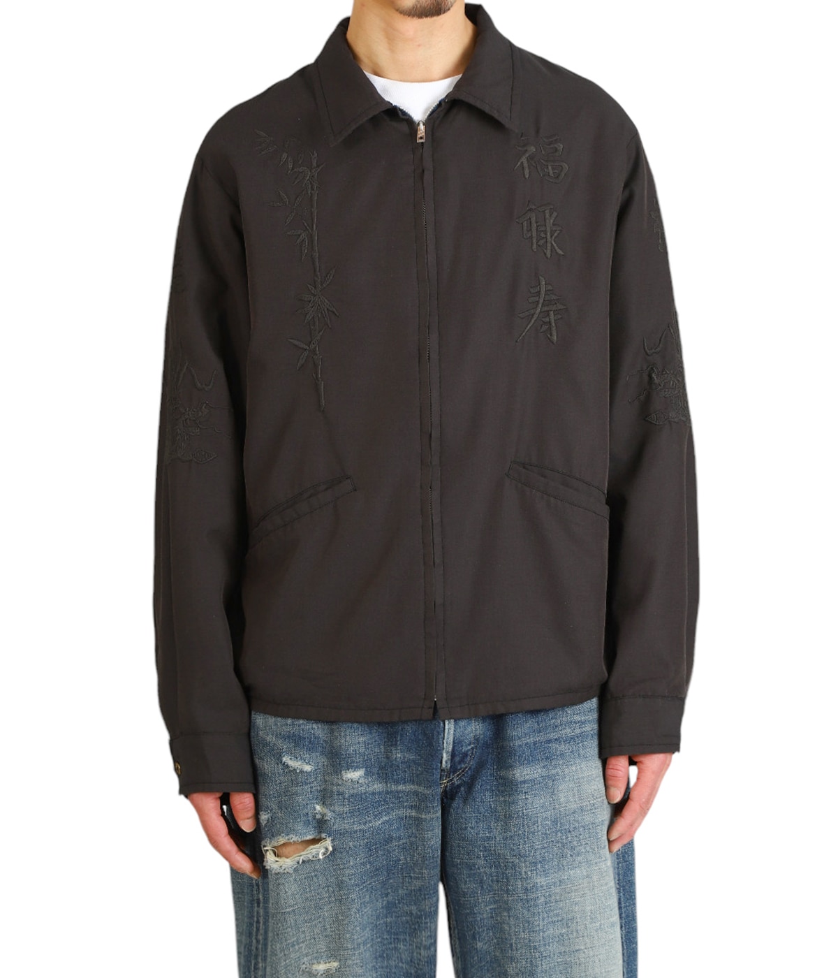 別注 VIETNAM JACKET AGED MODEL “福禄寿“ | GOLD(ゴールド