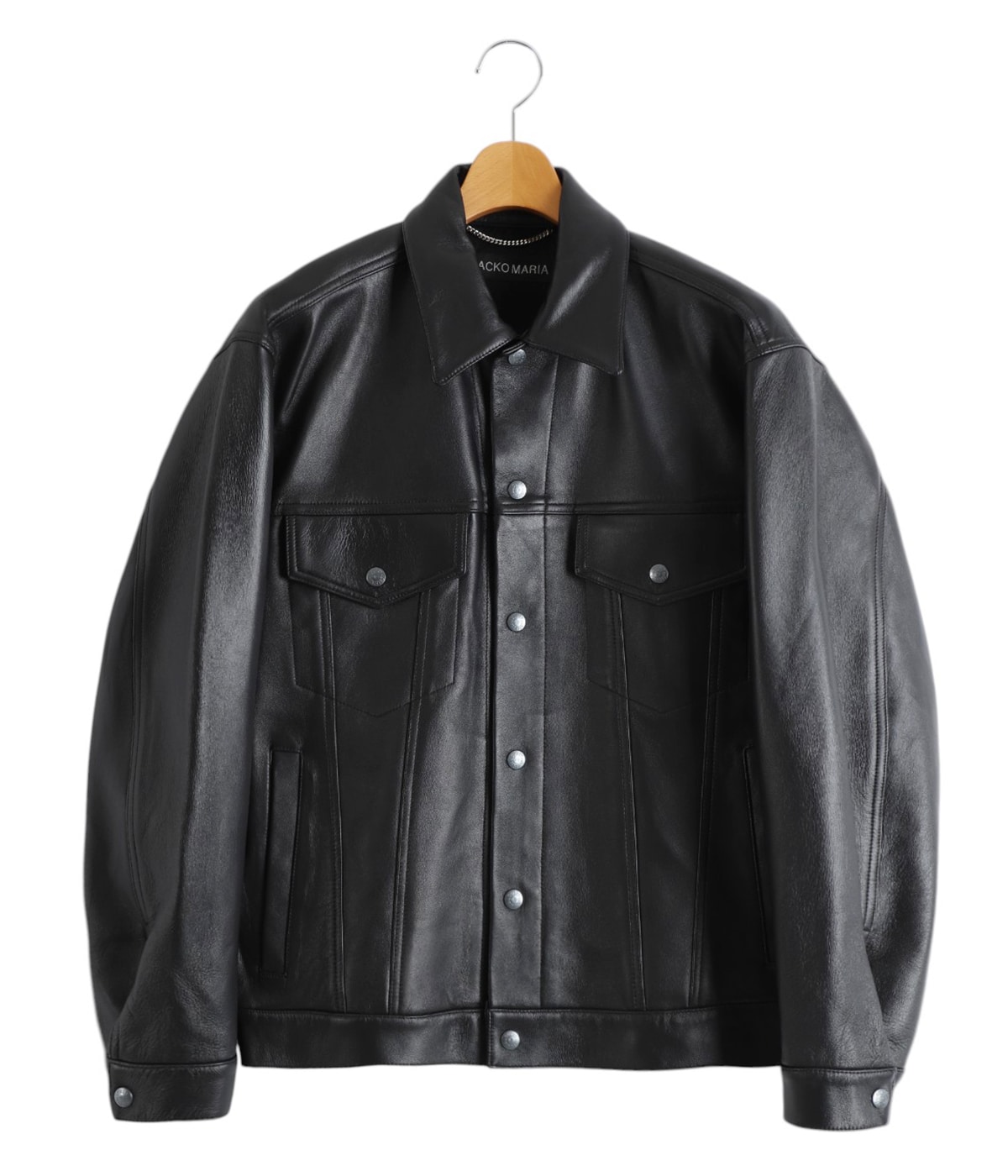 LEATHER TRUCKER JACKET ( TYPE-1 ) | WACKO MARIA(ワコマリア