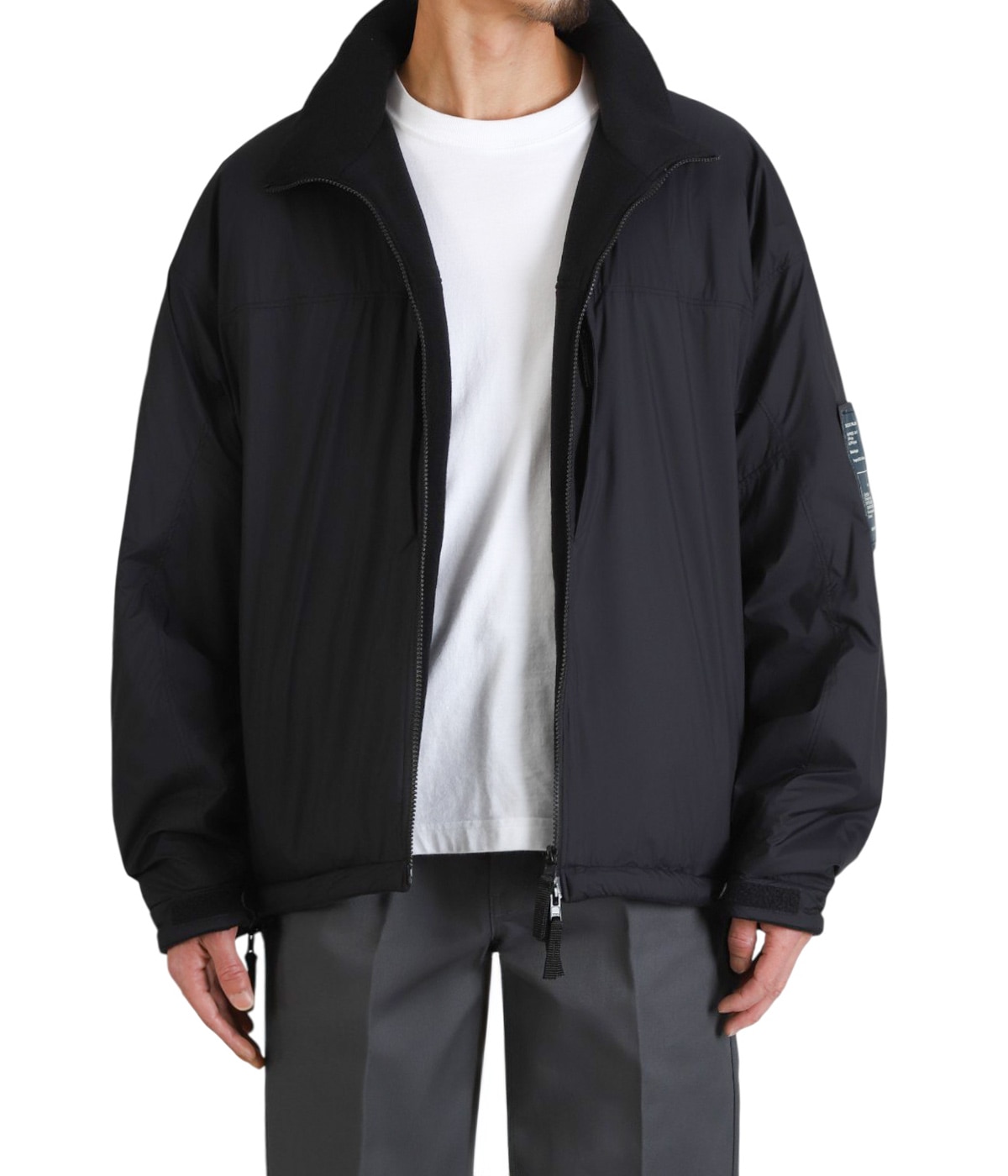 N.HOOLYWOOD COMPILE × WILD THINGS REVERSIBLE OVERSHIRT 9252-BL01