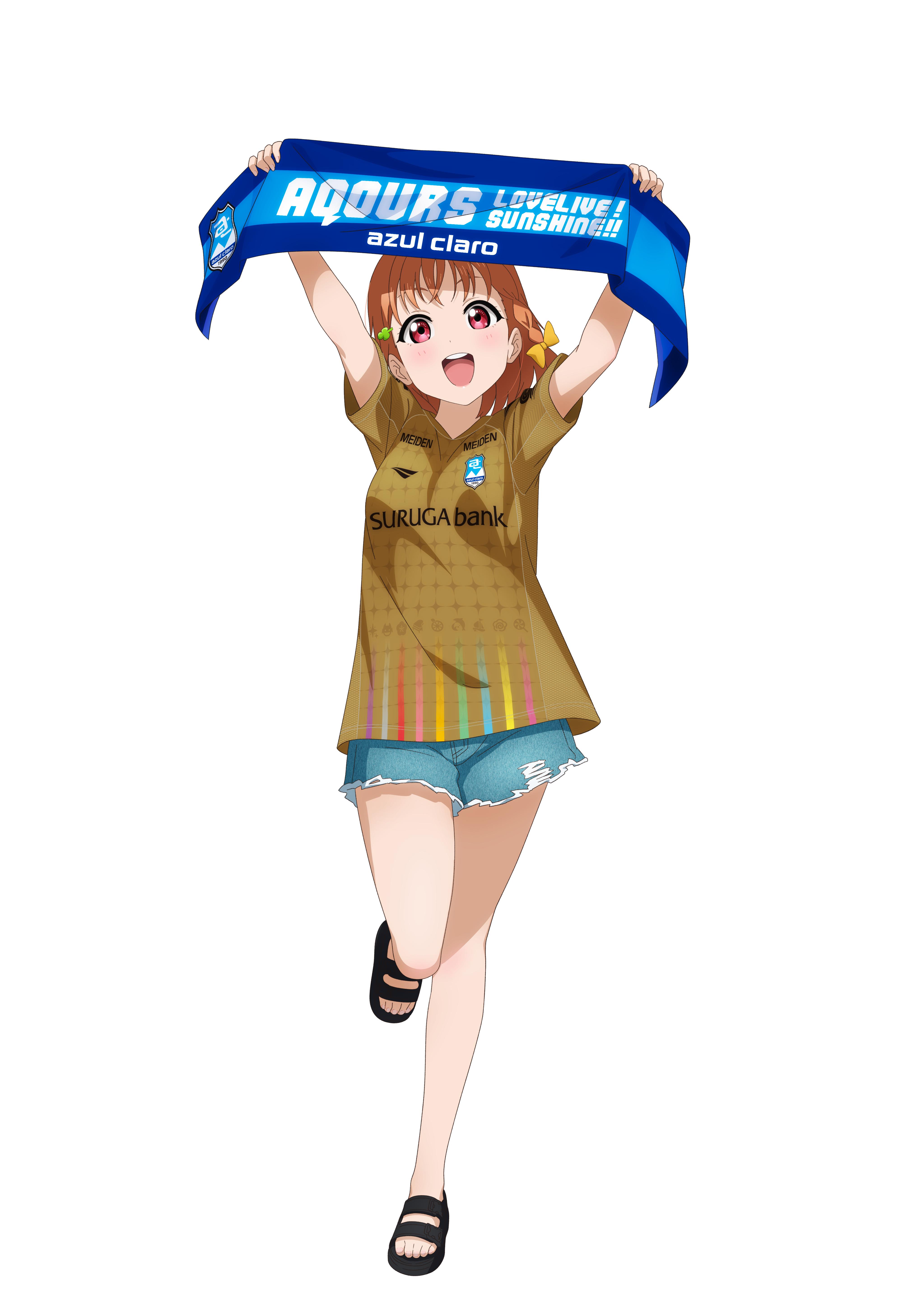 お知らせ】「アスルクラロ沼津3rdユニフォーム ラブライブ