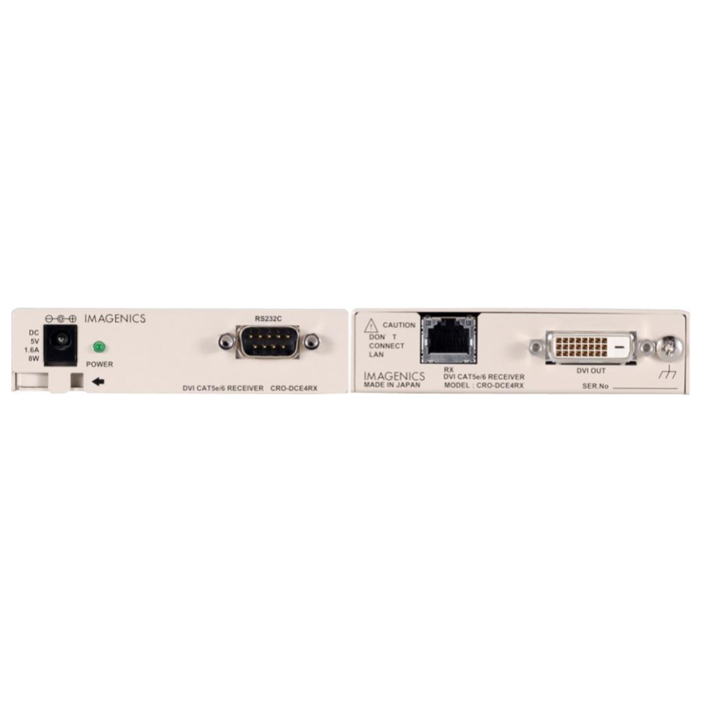 DVIツイストペア受信器（CRO-DCE4RX）の製品詳細｜映像音響テクニカル