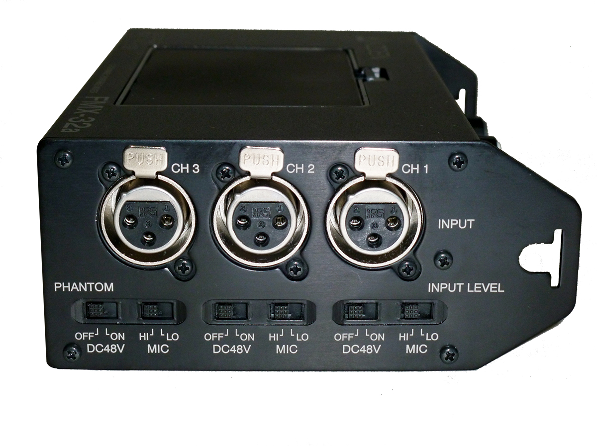 FMX-32a - 3 Channel Portable Mixer - Azden