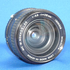 MC W.ROKKOR-SG 28mm F3.5 | Camera Museum by awane-photo.com