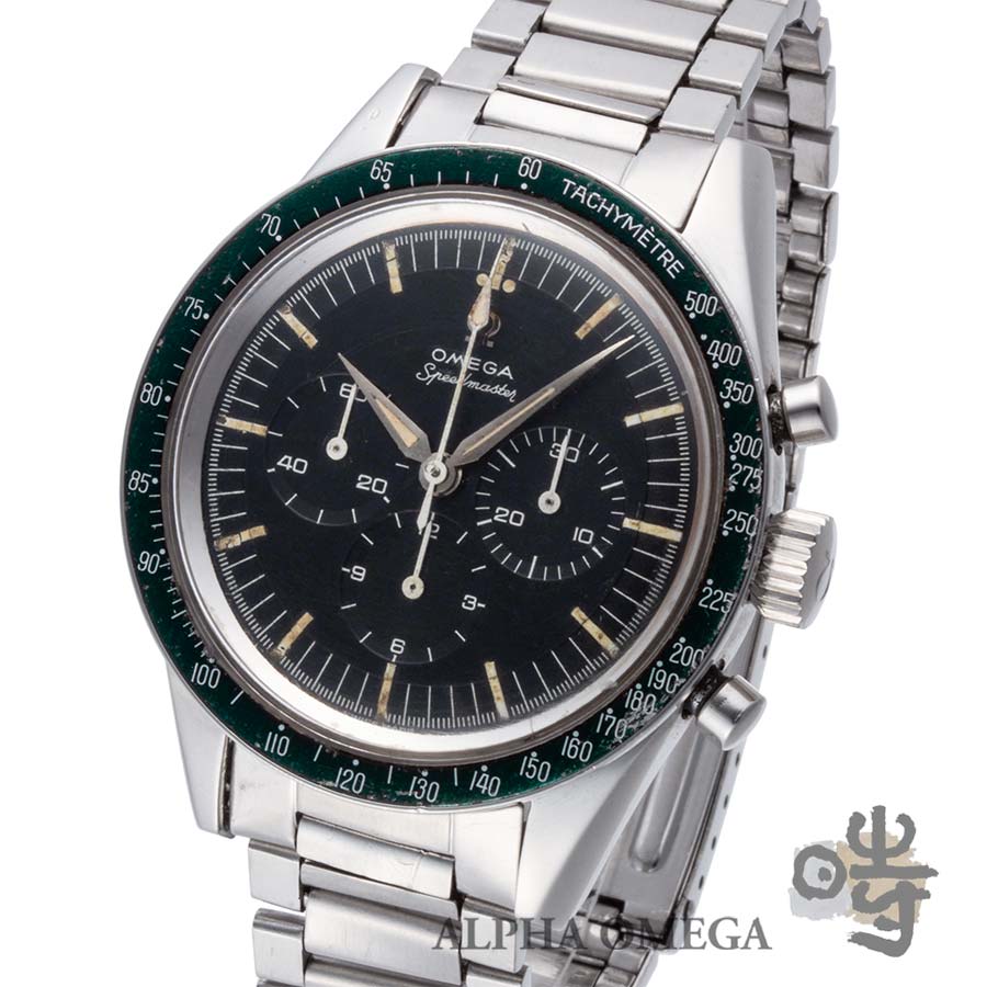 オメガ スピードマスター セカンドモデル グリーンベゼル 2998-5 1961