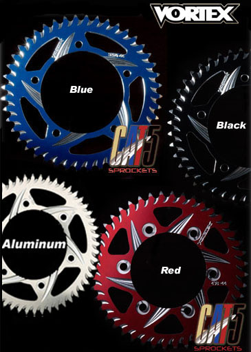 VORTEX製 NINJA400/Z400用 アルミカラースプロケット！｜AxxL