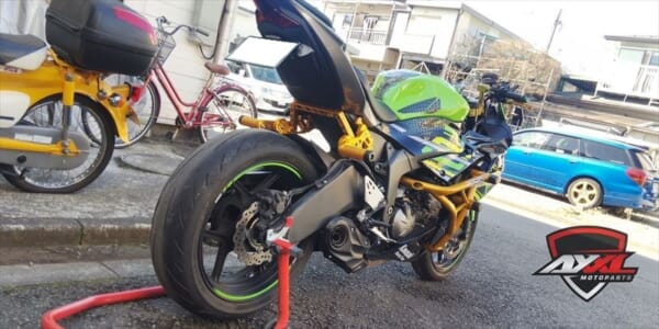 CS Racing ZX-6R (19-25) アンダーマウント サイド出しマフラー！ AxxL