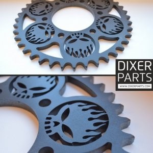 DIXER PARTS製 ZX-12R 用デザインリアスプロケット｜AxxL