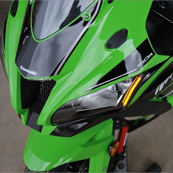 NRC製 ZX-10R (16-20)用 ポリカーボネイト LEDウィンカー｜AxxL