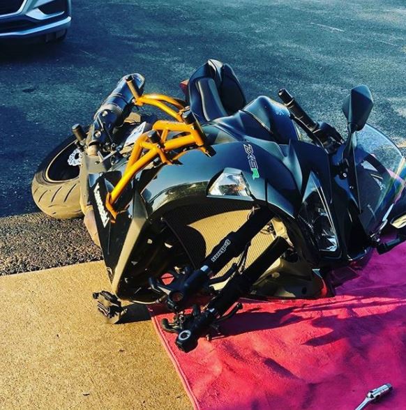 ZX-6R (13-23) デザインが美しい IMPAKTECH製 スタントケージ｜AxxL