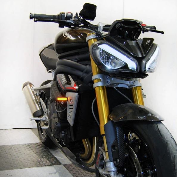 NRC製 スピードトリプル1200 ポリカーボネイト LEDウィンカー｜AxxL