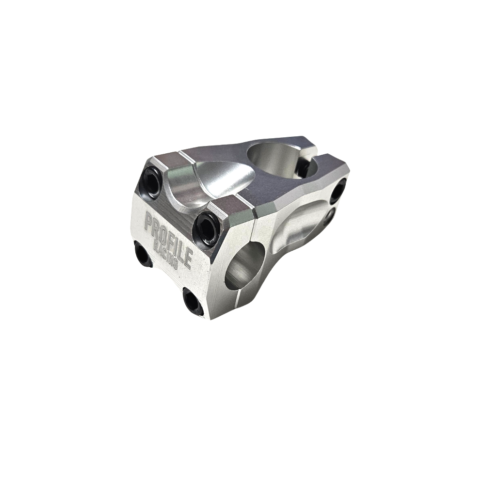 Profile Acoustic Front Load BMX Stem - 36mm - Silver - USA Made
