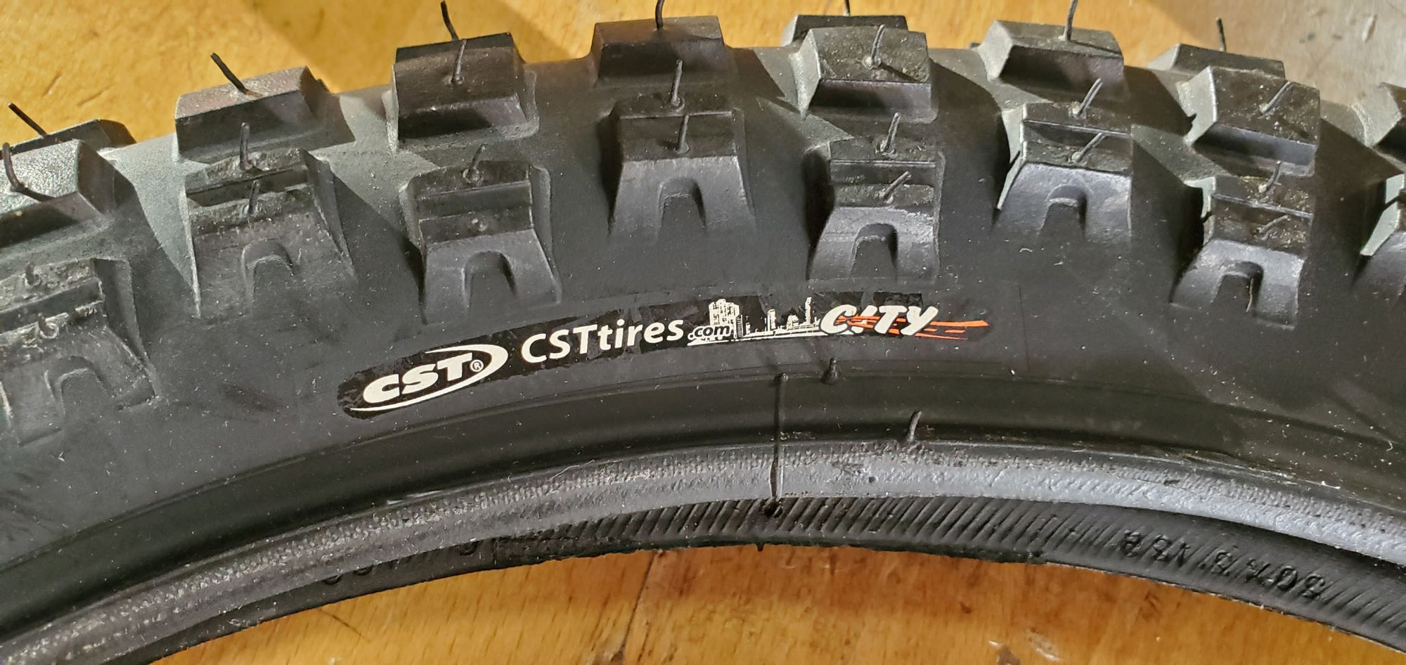 20x2.125 Block MX BMX tire by CST - All Black - BMXGuru.com / C&W