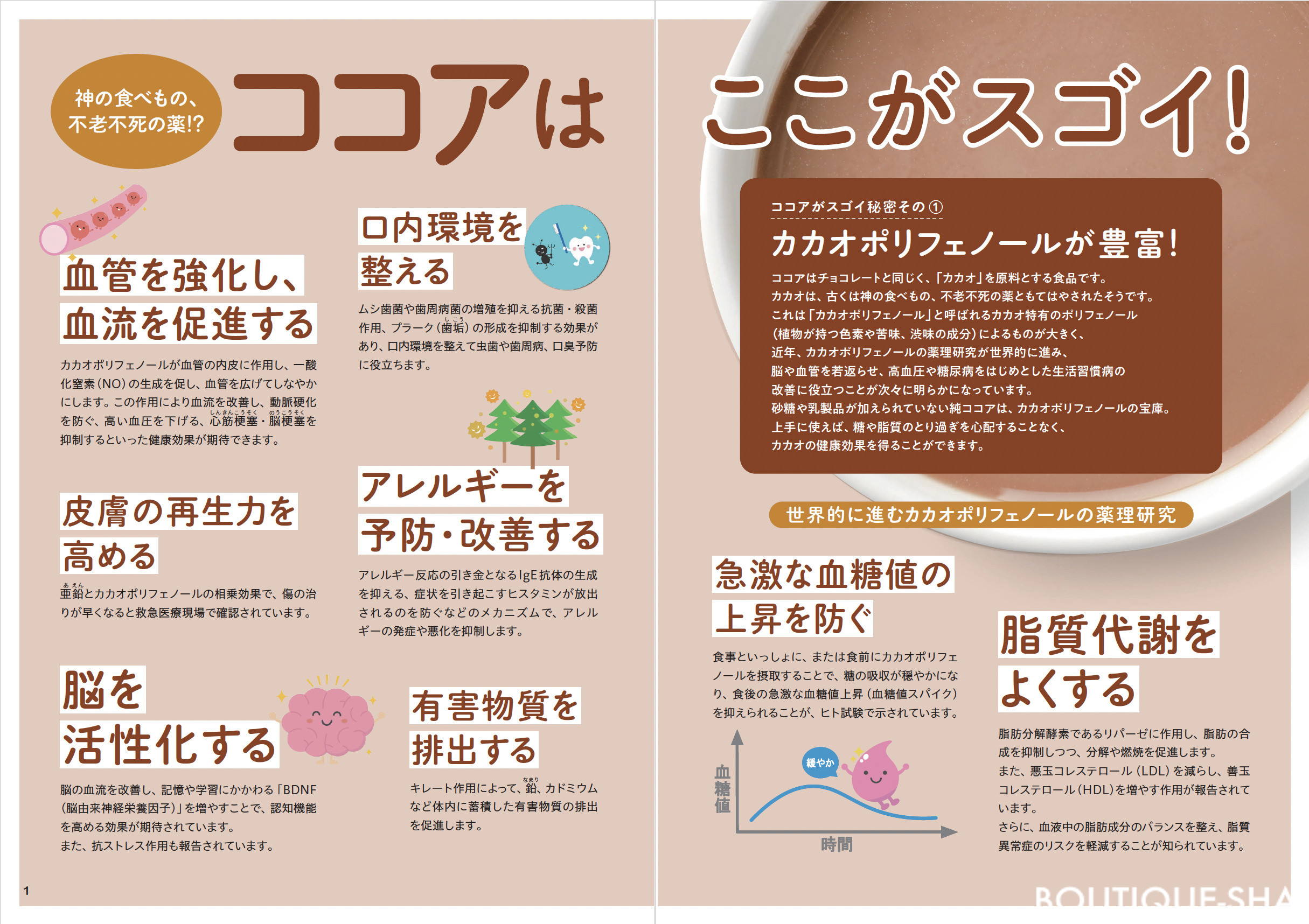 ココア おなかスッキリ！血管が若返る最強の活用BOOK | 本の情報