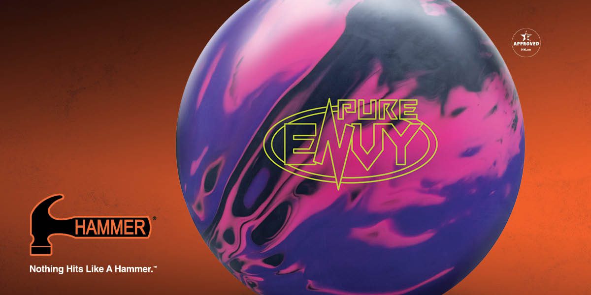 Hammer Pure Envy Bowling Ball + FREE SHIPPING - BowlersMart.com