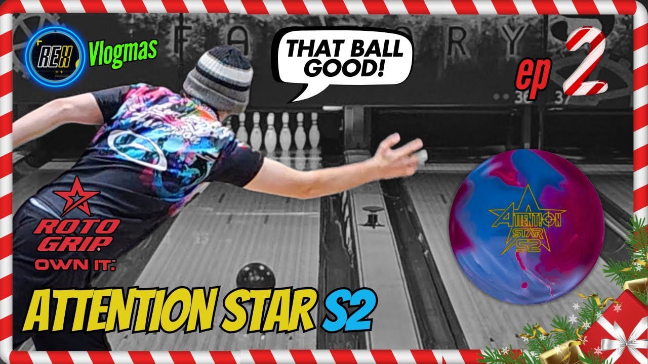 Roto Grip Attention Star S2 Bowling Ball + FREE SHIPPING
