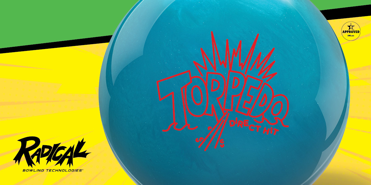 Radical Torpedo Direct Hit Bowling Ball