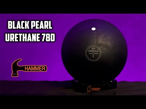 Hammer Black Pearl Urethane Bowling Ball - Black Pearl