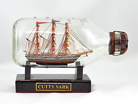 マリングッズ ＞ 帆船模型、レプリカ ＞ ボトルシップ ＞ カティサーク