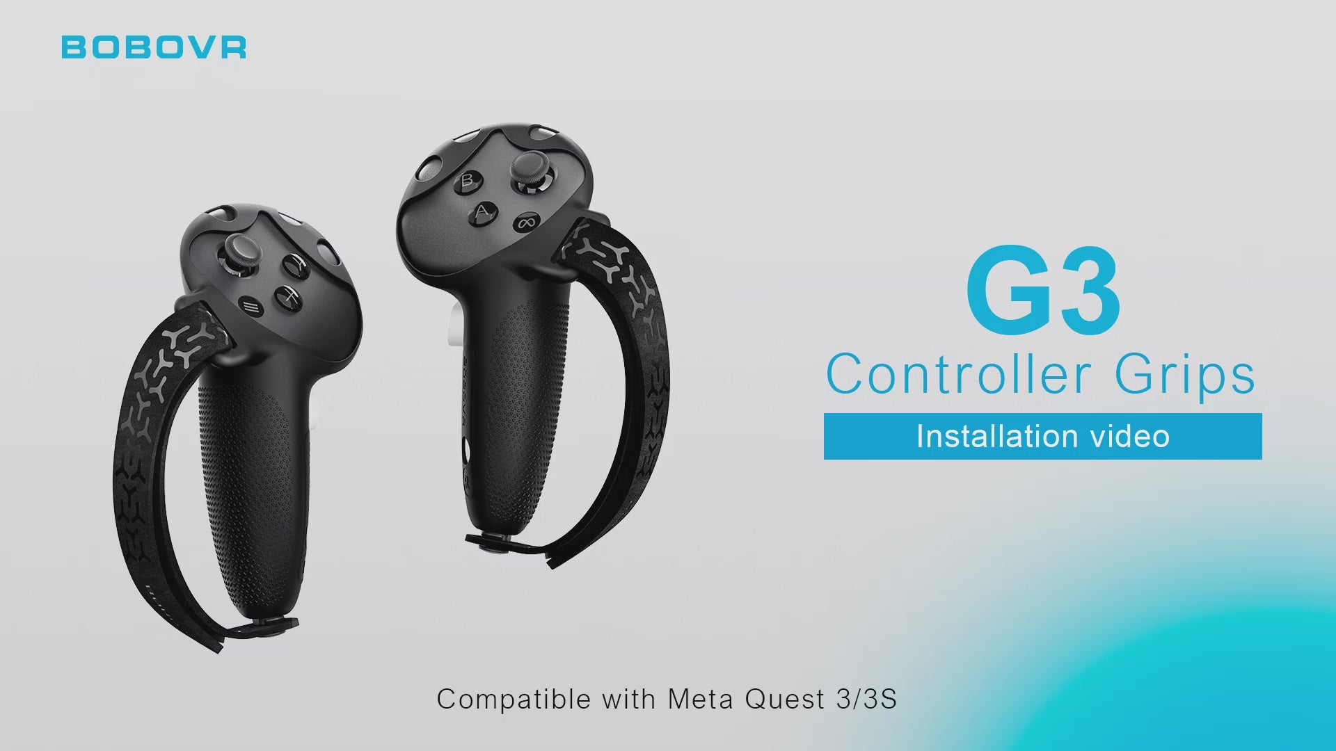 BOBOVR G3 コントローラーグリップ - Quest 3 & 3S用