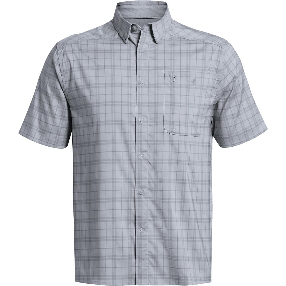 Under Armour UA Drift Tide 2.0 Plaid Short Sleeve Button-Up Shirt