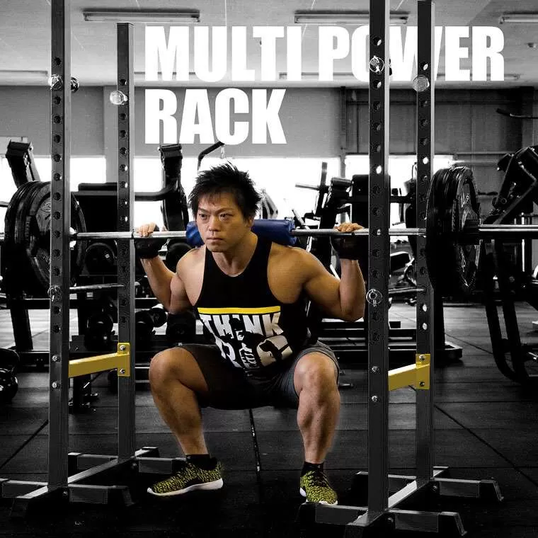 マルチパワーラック ラバーバーベルセット3 ダンベルシャフト付き