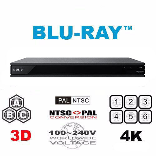 Sony UBP-X800: Multi Region 4K Blu-Ray Player - Bombay Electronics