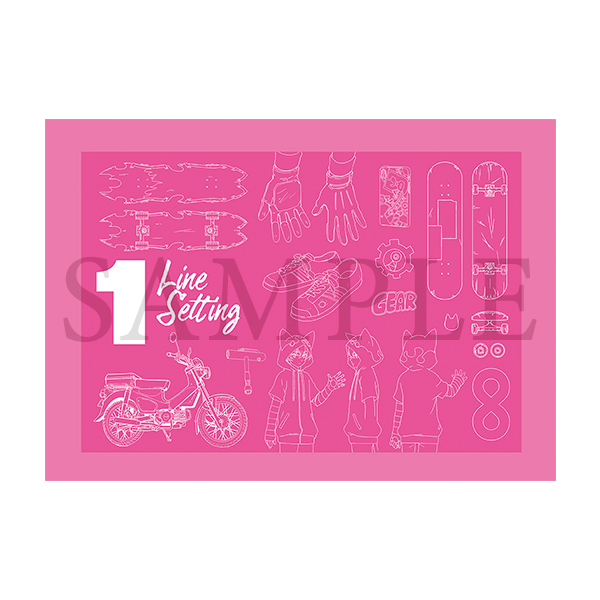 再販】SK∞ エスケーエイト DESIGN WORKS: キャラグッズ｜bones store