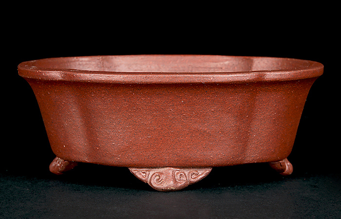 柴勝外縁木瓜式鉢 | 盆栽、盆栽書籍、盆栽鉢の通販│近代出版