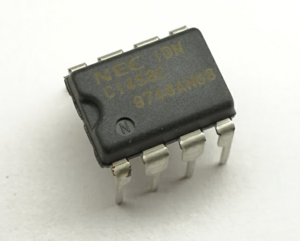 2回路 汎用オペアンプ NEC μPC1458C [SLCN1089] - 88円 : Zen Cart