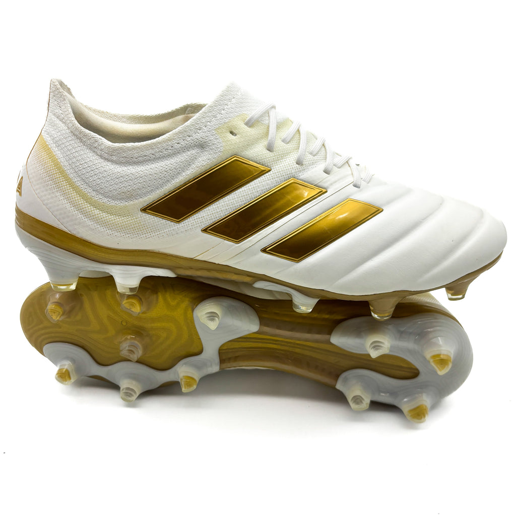 Adidas Copa 19.1 FG White & Gold – Boots Plug