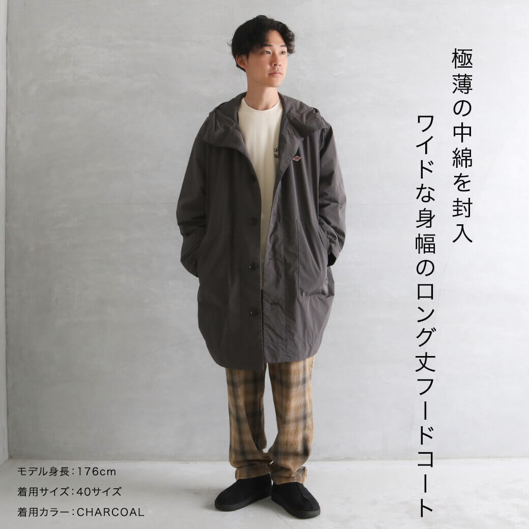DANTON ダントン INSULATION HOODED COAT｜BORN FREE ONLINE SHOP