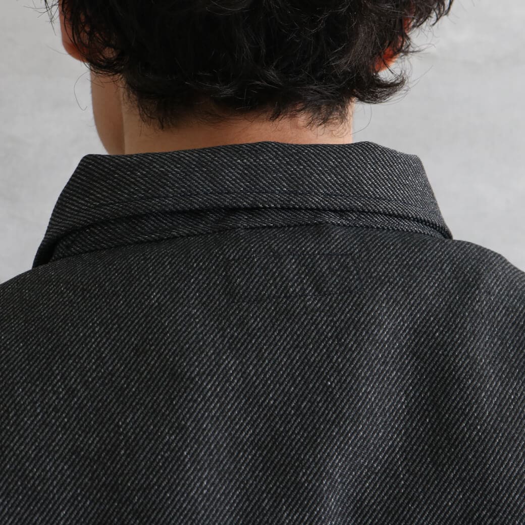 MODMNT モドメント テトロン／ツイード ユーティリティ CPO シャツ