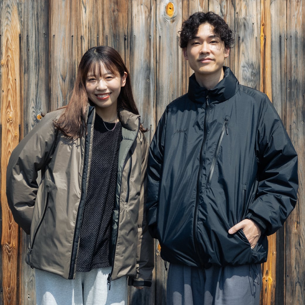 SHIGA DOWN 滋賀ダウン NANGA AURORA TEX CITY HQ STAND JK｜BORN FREE