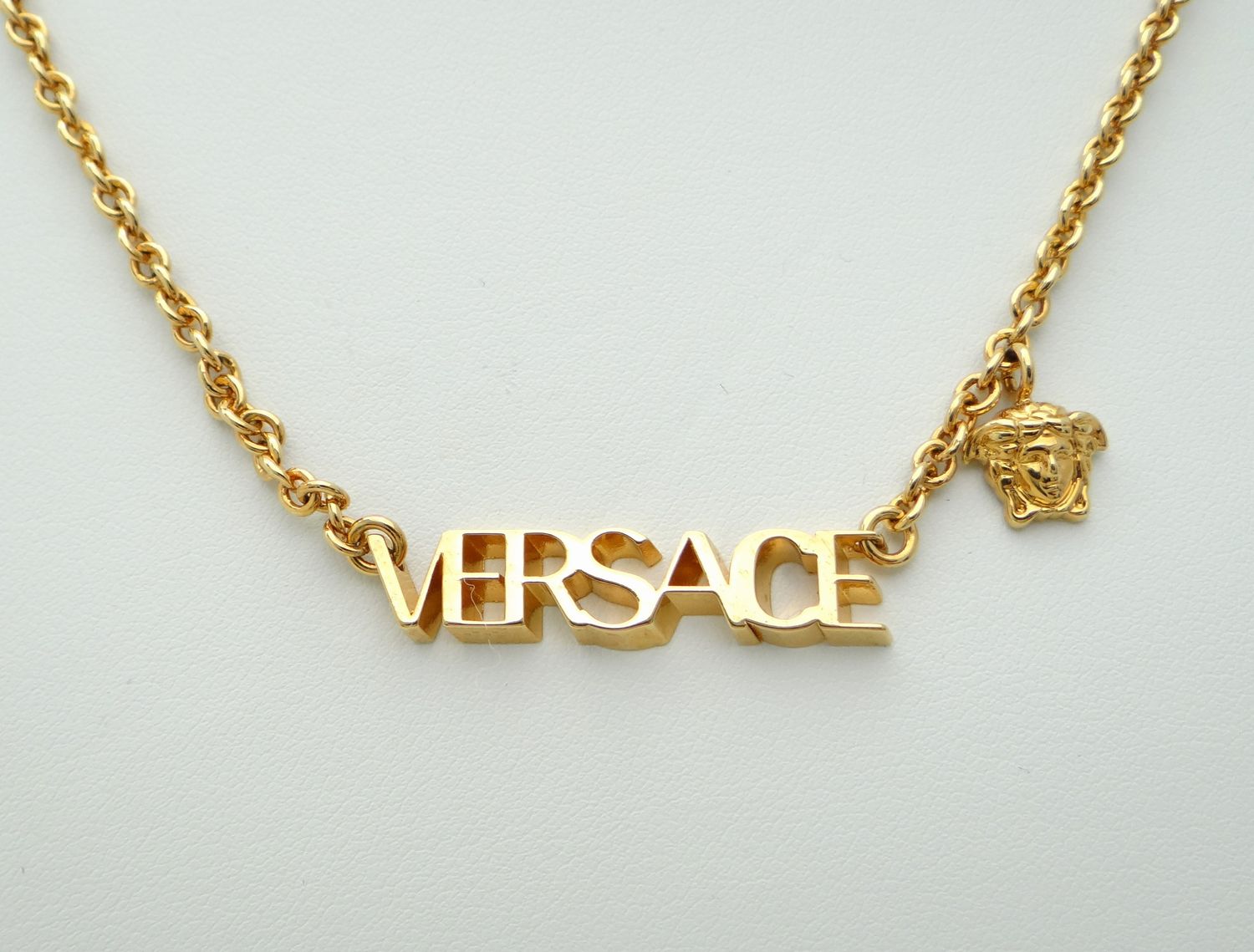 VERSACE ヴェルサーチ ロゴ メデューサモチーフ チェーンネックレス
