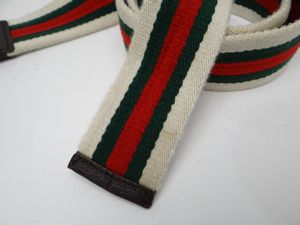 GUCCI グッチ 146435 シェリーライン ダブルリング キャンバス ベルト