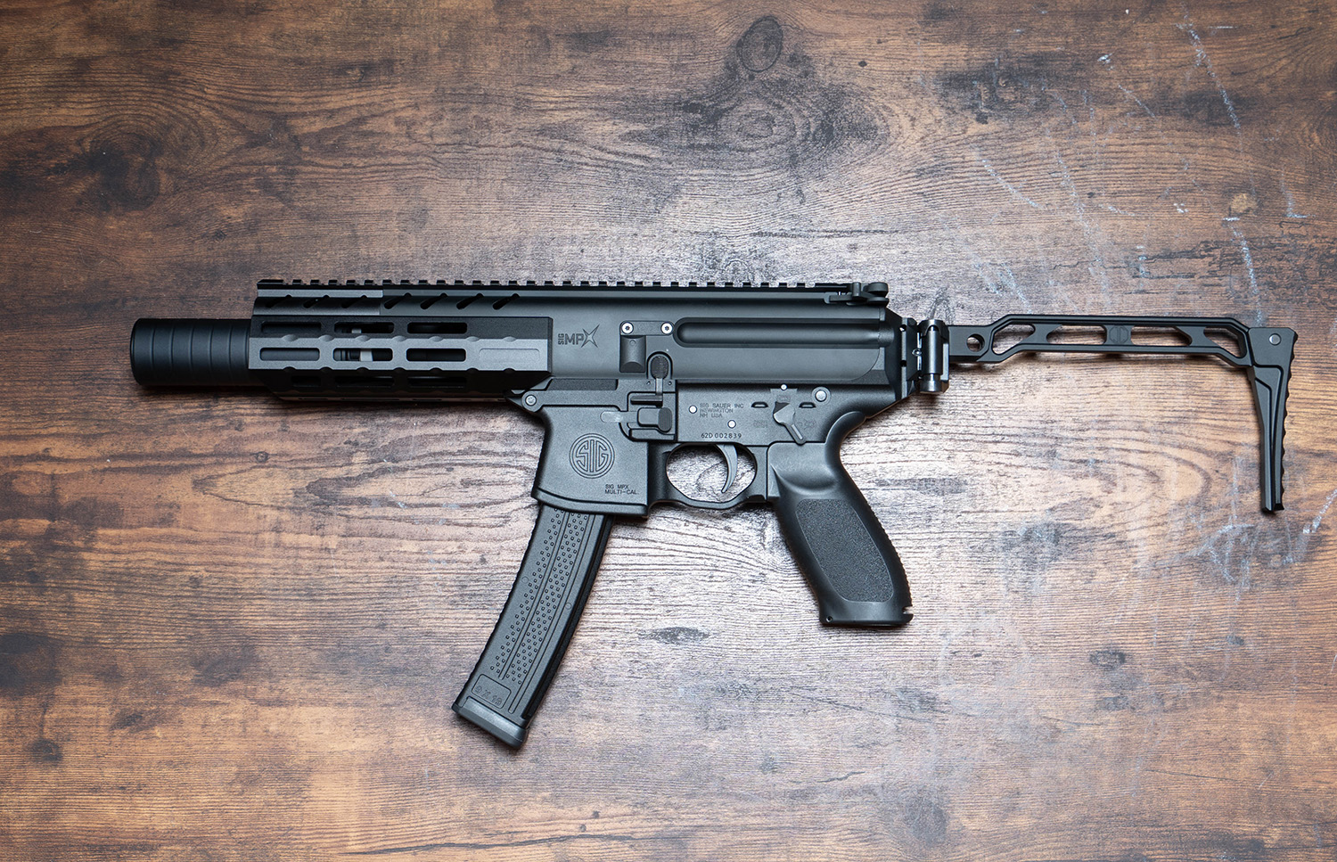 APFG MPX-K ガスガン HSPリアル刻印 MI 6.5インチハンドガード仕様