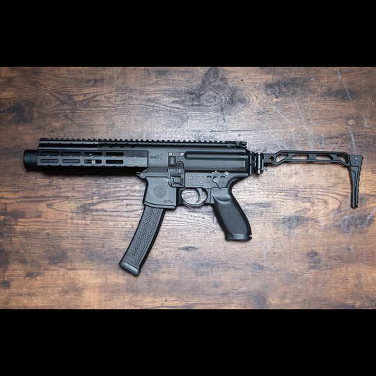 APFG MPX-K ガスガン HSPリアル刻印 MI 8.5インチハンドガード仕様