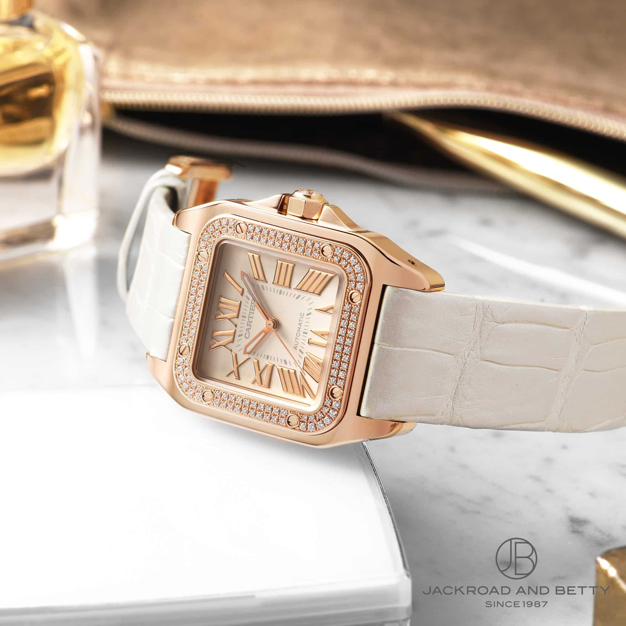 サントス100 MM[WM50450M] Santos 100 MM | カルティエ 男女兼用 新品 時計