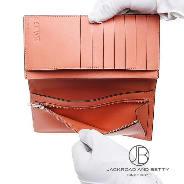 バーティカル ラージ ウォレット ライトオーツ ハニー[C821S33X07 1100