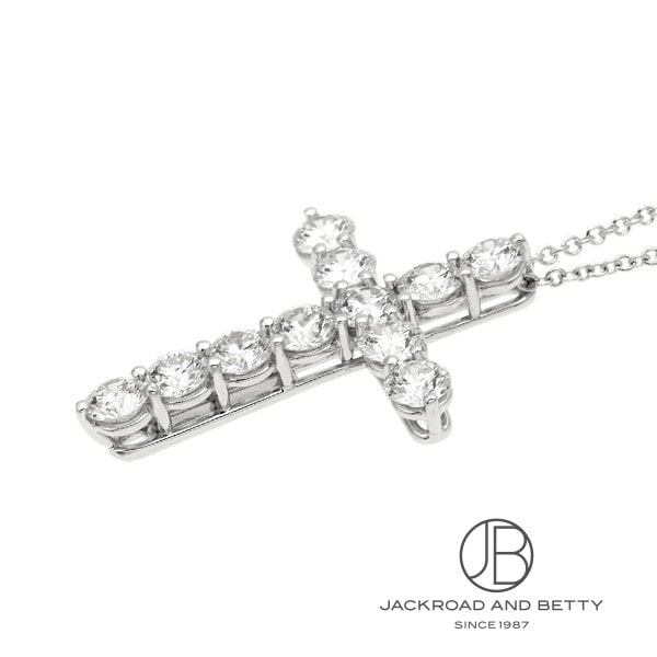 クロス ダイヤモンド ペンダント ラージ[11408303] Cross Diamond