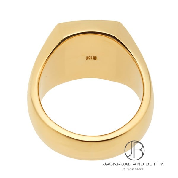 K18 印台 リング[] Gold Ring | ノーブランド 新品 ジュエリー