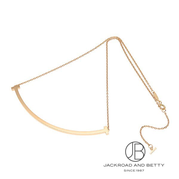 Tスマイルペンダント ネックレス RG エクストララージ[67513428] T