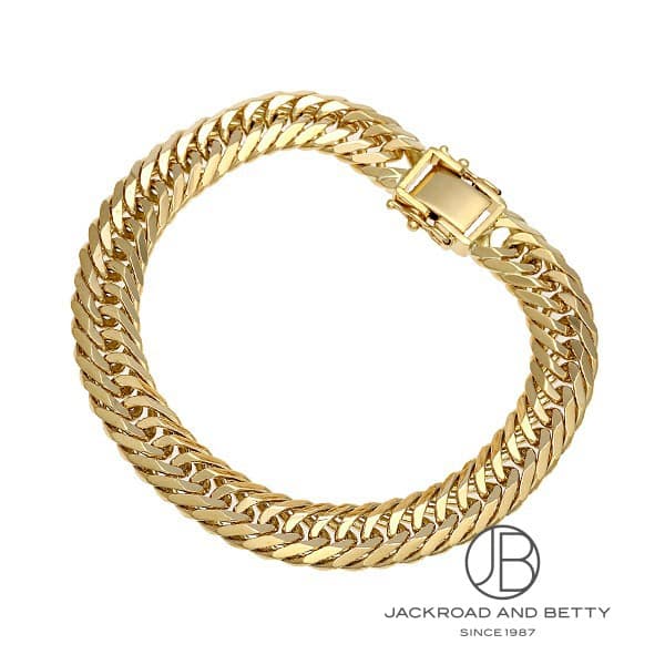 K18 8面 トリプル 50g 20cm ブレスレット 造幣局刻印有り[] Bracelet