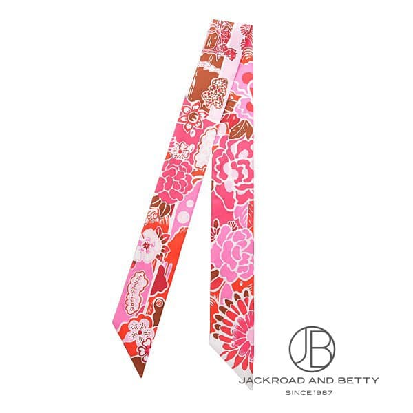 ツイリー 紅型 ビンガタ ピンク[] Twilly Bingata | エルメス 新品